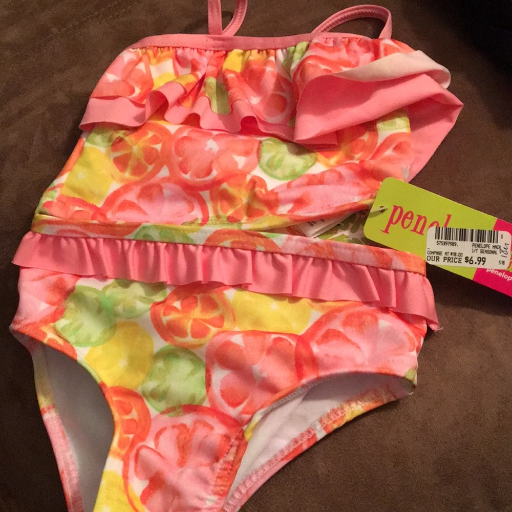 Infant Girls Penelope Mack Limited Swimsuit SZ 18M